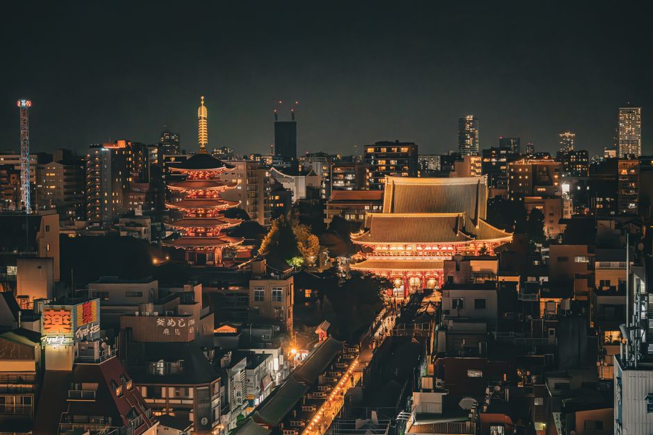 东京旅行五六天一天一区,物价和奥克兰相当