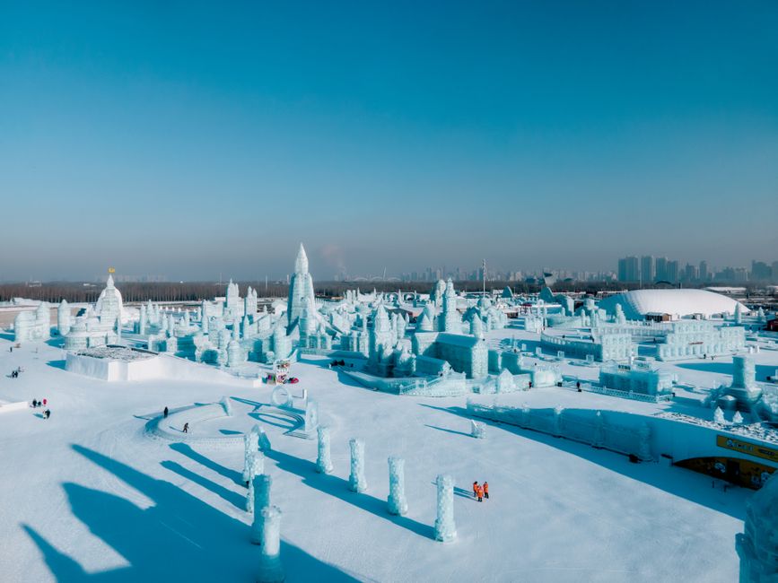 哈尔滨旅游最好赶上冰雪节,其余季节宜并入东北线